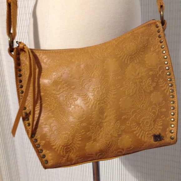 The Zak Handbags - The Sak Saratoga Tooled Leather Boho Crossbody